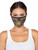 Reusable Unisex Gold Foil Skull Print Face Mask