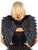 Large Black Feather Wings for Costumes Angel or Devil Wings