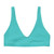 Eco-Friendly Women's All Over Print Recycled Padded Bikini Top Swimwear Swim Top