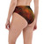 Eco-Friendly Women's Galaxy Print Made to Order Recycled Bikini Bottoms Athleisure Swim Bottoms