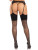 Wide Top Rhinestone Stockings