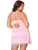 Underwire Side Slit Chemise
