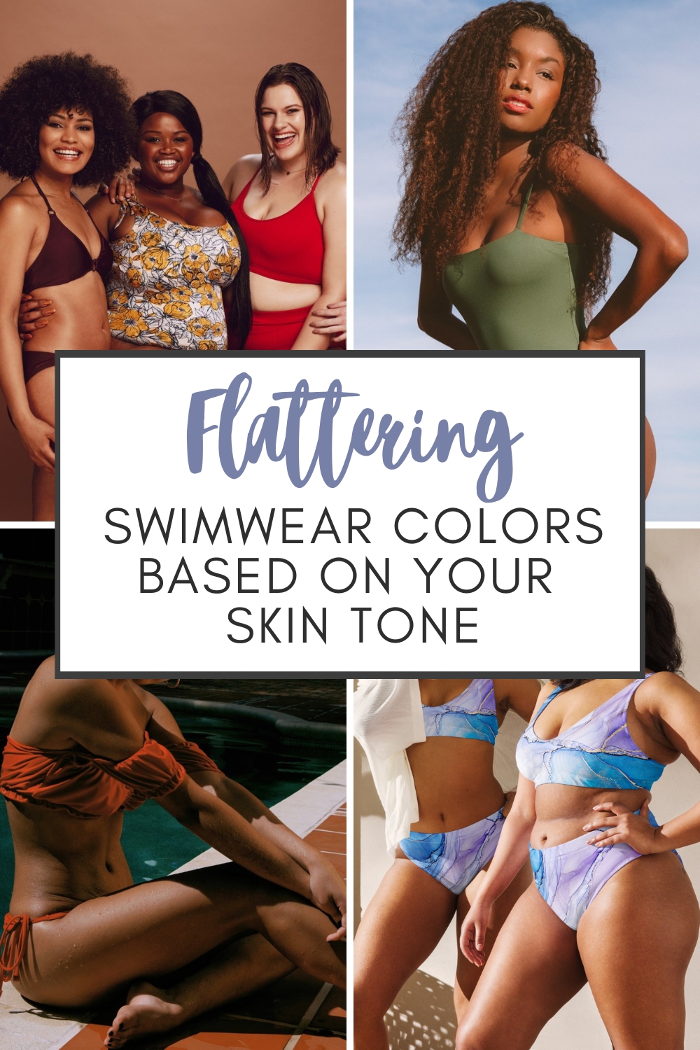 Flattering Swimsuit Colors Based on Your Skin Tone & Complexion Angelique