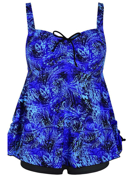 Swirl Fashion Tankini Set - Angelique