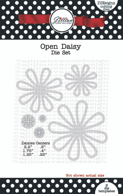 Open Daisy Die Set