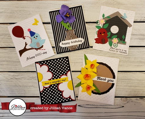 Spring Birdies and Blooms Class Kit including Extras