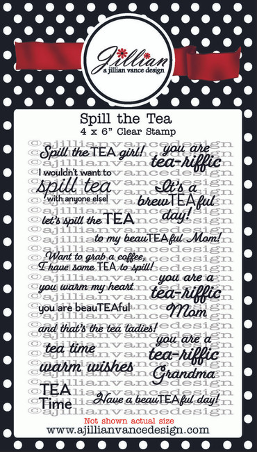 Spill the Tea Stamp Set