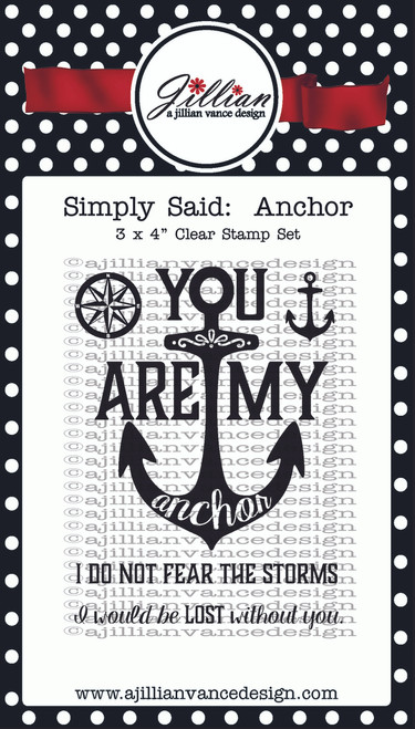 Anchor 3 x 4 Stamp Set