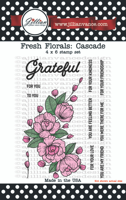 Fresh Florals Cascade Stamp Set