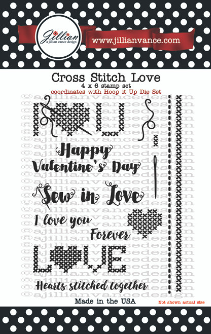 Cross Stitch Love Stamp Set