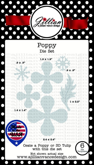 Poppy Die Set