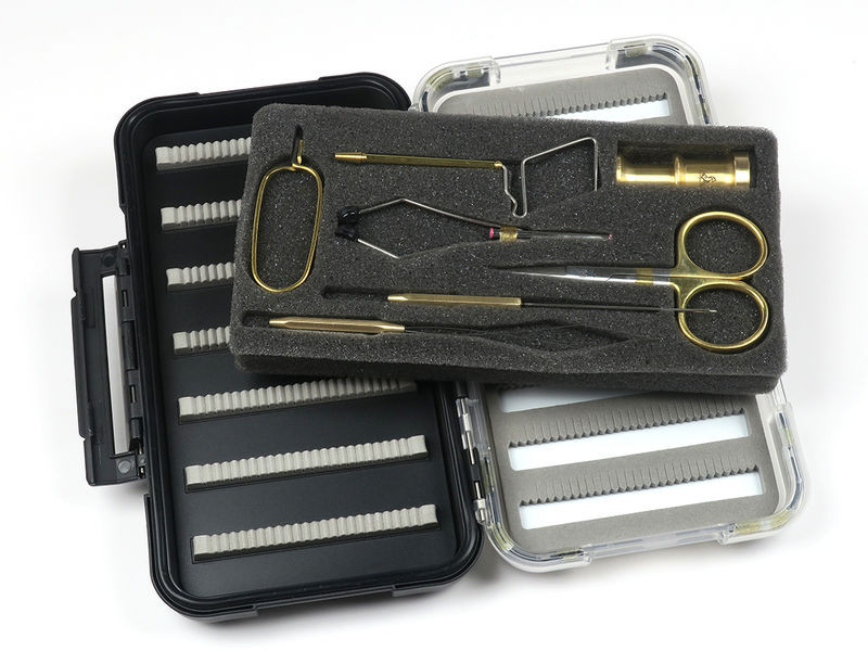 Set Regalo Dr. Slick Tyer: Scatola Impermeabile + Forbici E Strumenti Per Legatura Mosche Da Pesca. Nuovo - 3