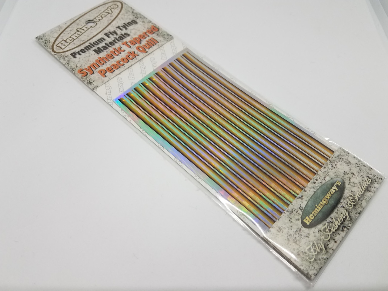 Fly Tying Quill Bodies Hemingway's Synthetic Tapered Holo