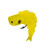 Flymen Fishing Company Howitzer Baitfish Popper Heads (Yellow)