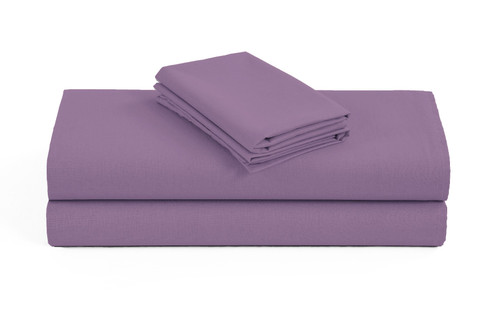 Elan Linen 1200TC Organic Cotton King Sheet Sets Purple