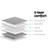 Weighted Blanket Adult 5KG Heavy Gravity Blankets Microfibre Duvet Cover Deep Relax Better Sleep Light Grey