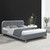 Artiss Pola Bed Frame Fabric - Grey Double