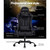 Artiss Gaming Office Chair Computer Chairs Leather Seat Racer Racing Meeting Chair Black