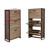 Artiss Shoe Cabinet Shoes Storage Rack Wooden Organiser Up to 24 Pairs Shelf Cupboard Metal Frame