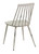 Aluminium Dinning Chair Retro White Set of 2