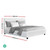 Artiss Bed Frame Double Size White NEO