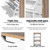 Artiss 36 Pairs Shoe Cabinet Rack Organiser Storage Shelf Wooden