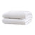 Royal Comfort Fitted Foam Cover Underlay Goose Mattress Topper 1000GSM - King - White