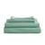 Cosy Club Washed Cotton Sheet Set Green Double