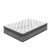 Luxopedic Pocket Spring Mattress 5 Zone 32CM Euro Top Memory Foam Medium Firm - Single - White  Grey