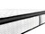Ergopedic Mattress 5 Zone Latex Pocket Spring Mattress In A Box 30cm - King Single - White  Grey  Black