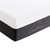Casa Decor Memory Foam Luxe Hybrid Mattress Cool Gel 25cm Depth Medium Firm - King Single - White  Charcoal Grey