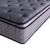 Casa Decor Bamboo Charcoal Mattress Pocket Spring Pillowtop 5 Zone 32cm Depth - King Single - Charcoal