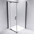Shower Screen 1000x900x1900mm Framed Safety Glass Pivot Door By Della Francesca
