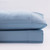 Renee Taylor 1500 Thread Count Pure Soft Cotton Blend Flat & Fitted Sheet Set Indigo Queen