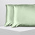 Casa Decor Luxury Satin Pillowcase Twin Pack Size With Gift Box Luxury - Sage Green