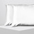 Casa Decor Luxury Satin Pillowcase Twin Pack Size With Gift Box Luxury - White