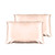 Casa Decor Luxury Satin Pillowcase Twin Pack Size With Gift Box Luxury - Champagne Pink