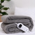 Royal Comfort Heated Faux Fur Throw Fleece Electric Blanket Double-Sided - Grey