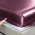 Royal Comfort Satin Sheet Set 3 Piece Fitted Sheet Pillowcase Soft  - Queen - Malaga Wine