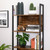 VASAGLE Bookshelf with 5 Shelves Rustic Brown and Black LLS025B01