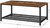 VASAGLE Coffee Table Living Room Table with Dense Mesh Shelf Large Storage Space Tea Table Easy Assembly Stable Industrial Design Rustic Brown LCT64X