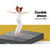 Giselle SINGLE Mattress Pillow Top Bed Size Bonnell Spring Medium Firm Foam 18CM