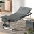 Zenses Massage Table 75cm 3 Fold Aluminium Beauty Bed Portable Therapy Grey
