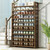 11 Tier Tower Bamboo Wooden Shoe Rack Corner Shelf Stand Storage Organizer