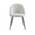 Artiss Dining Chairs Accent Chairs Armchair Kitchen Sherpa Boucle Chair White