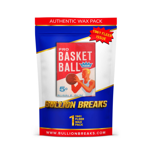 1961 Fleer Basketball Wax Pack – Sealed Vintage Grail by Bullion Breaks