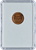 1949-S Lincoln Wheat Cent MS-70 ENGS reverse showing wheat ears and ONE CENT