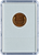 1950-S Lincoln Wheat Cent MS-70 ENGS reverse showing wheat ears and ONE CENT