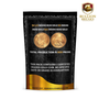 Promotional packaging for Bullion Breaks Gold Fever Vintage Gold Edition, featuring a sleek black background with ornate gold accents and bold branding. The front of the pack showcases two Indian Head gold coins — one obverse and one reverse — representing denominations of $2.50, $5, and $10. A gold ribbon highlights the “Indian Head Gold Edition” theme, while the text confirms 1 certified graded gold coin per pack, with no guaranteed date or grade. The packaging emphasizes exclusivity with a limited production of 500 packs, appealing to collectors and investors seeking vintage U.S. gold coins. Website URL www.bullionbreaks.com is displayed at the top and bottom for direct access.