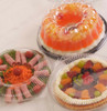 HINGED 9" PIE CONTAINER - DEEP TRAY - 200/CASE